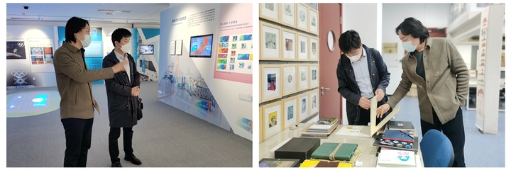 北京國(guó)圖創(chuàng)新文化服務(wù)到校參觀交流 搭建文化資源共享平臺(tái)